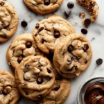 Bakery-Style Peanut Butter Chocolate Chip Cookies