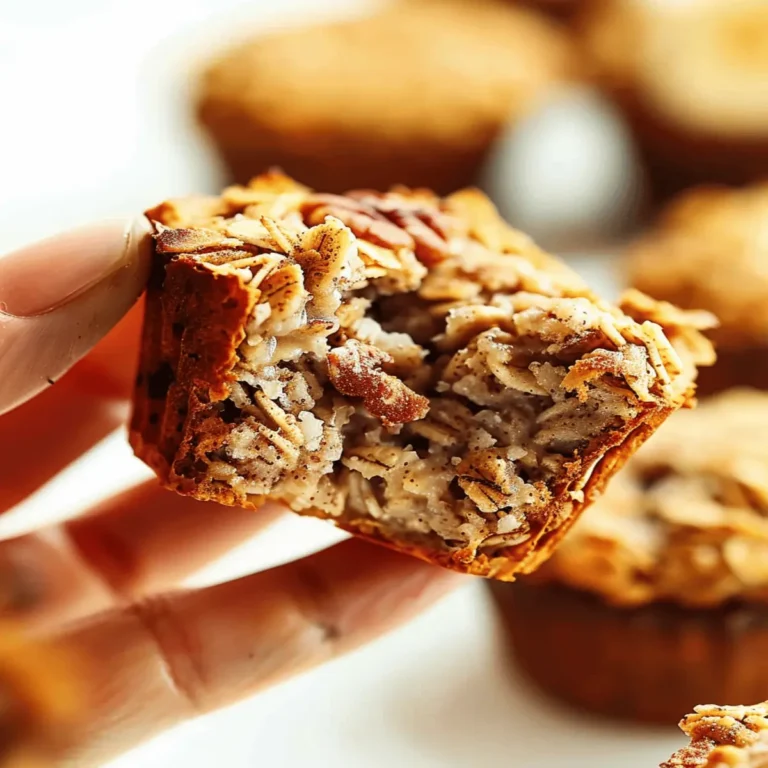 Banana Baked Oatmeal Cups