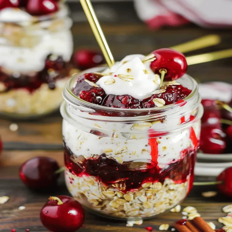 Cherry Overnight Oats