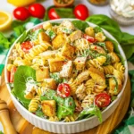 Chicken Caesar Pasta Salad