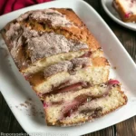 Cinnamon Swirl Rhubarb Bread