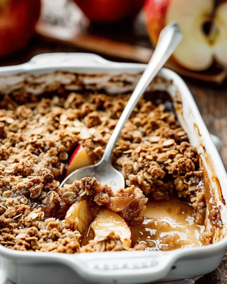 Classic Apple Crisp Recipe