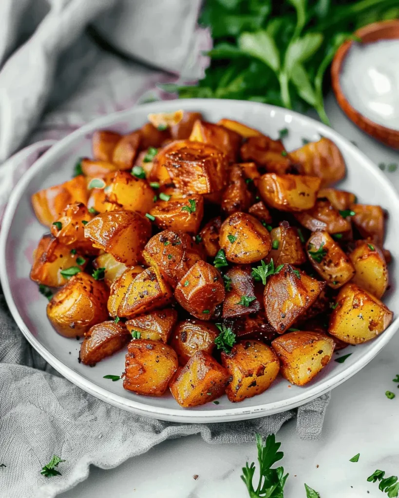 Crispy Air Fryer Breakfast Potatoes