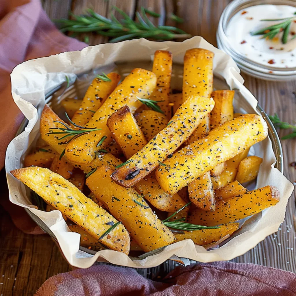 Crispy Baked Polenta Fries
