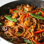 Delicious and Easy Chicken Noodle Stir Fry
