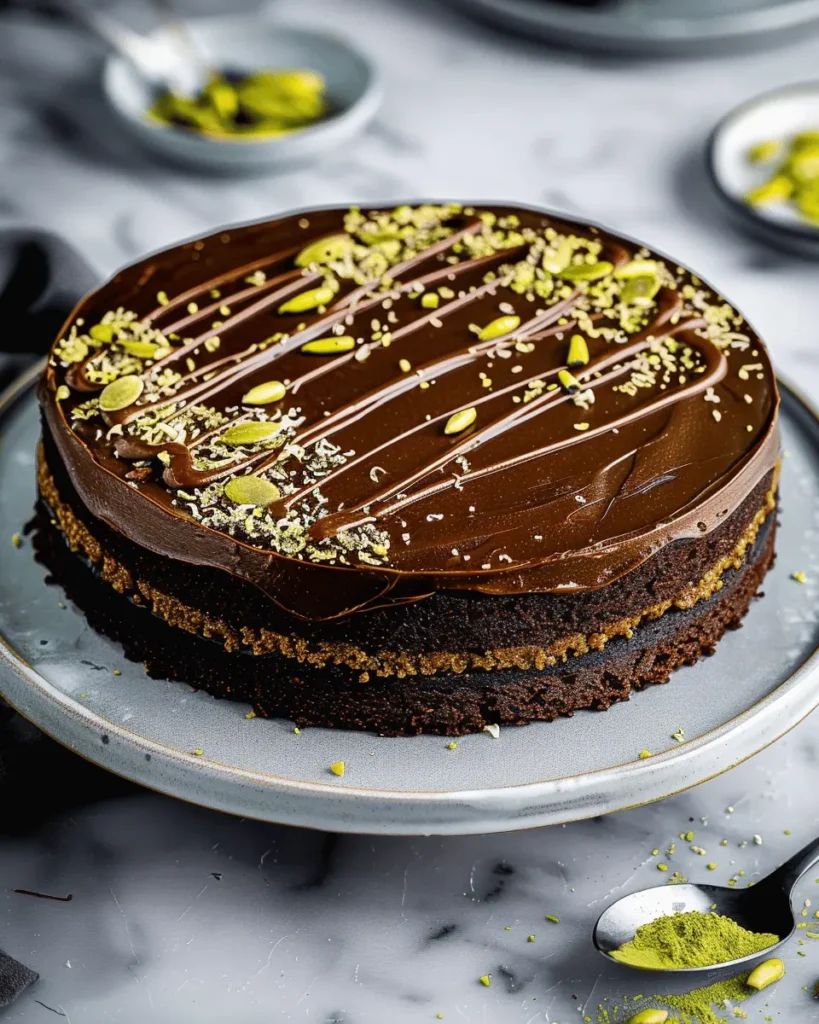 Dubai Chocolate Cake