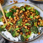 Garlic Broccoli Stir Fry With Chickpeas | Flavorful Recipe