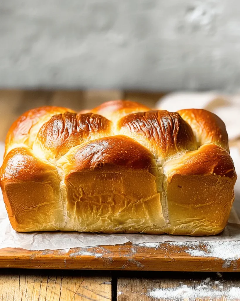 Japanese milk bread by hand (no milk powder)