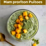 Mango Chia Pudding Recipe with Matcha and Yogurt (High-Protein)