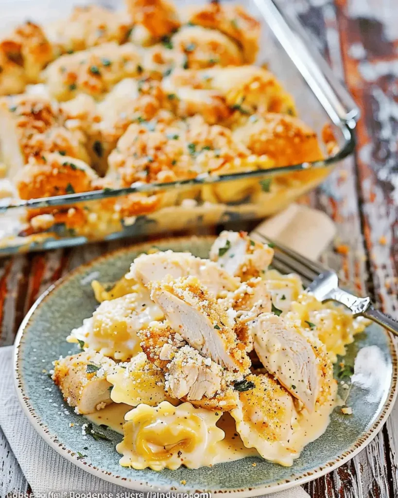 Olive Garden Asiago Tortelloni Alfredo with Grilled Chicken