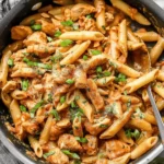 One Pot Creamy Cajun Chicken Pasta