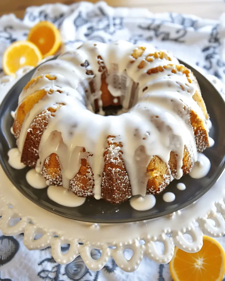 Orange Olive Oil Bundt Cake