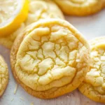Soft and Chewy Lemon Cookies