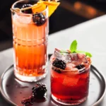 Vanilla Earl Grey Blackberry Mocktail
