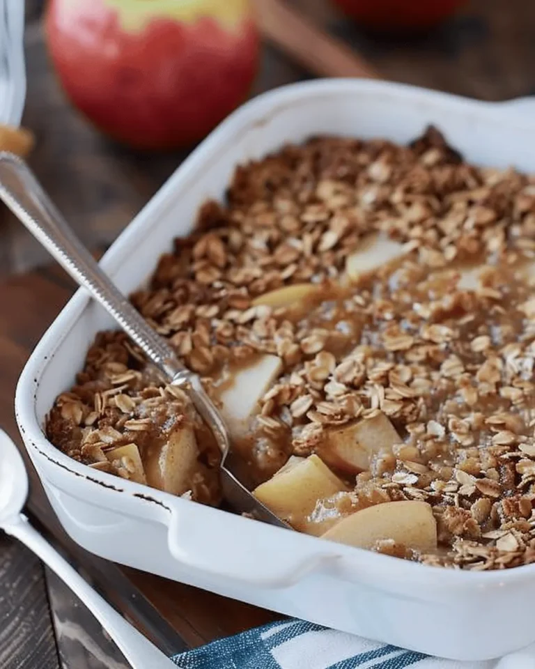 Amish-Style Apple and Cinnamon Baked Oatmeal