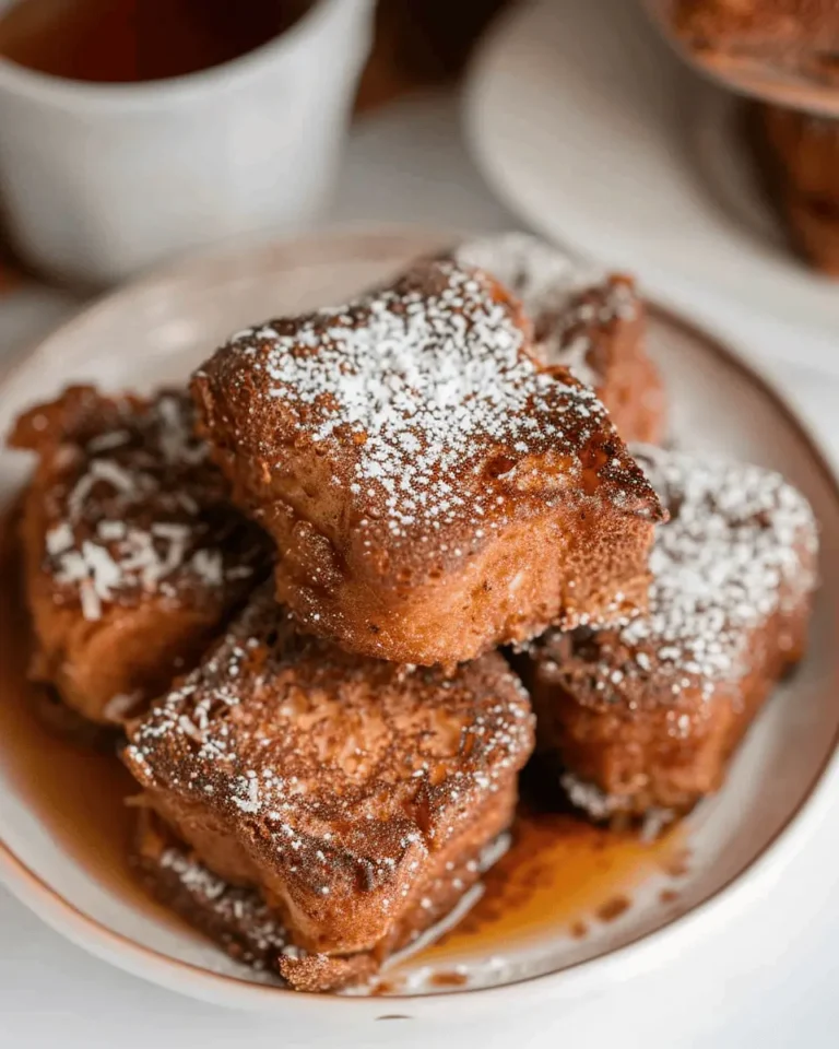 Cheesecake Stuffed Hawaiian Roll French Toast