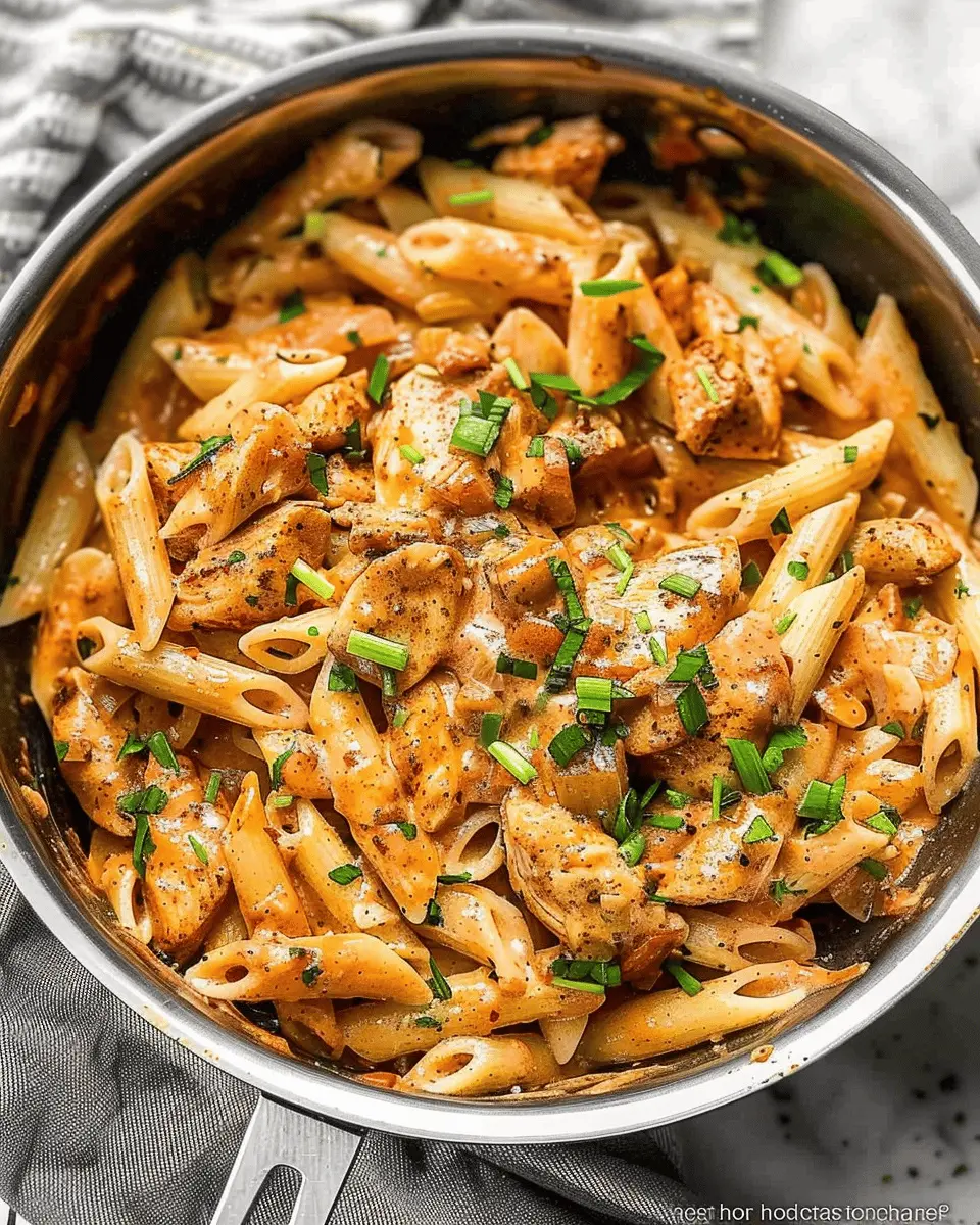 One Pot Creamy Cajun Chicken Pasta: Easy Dinner Delight