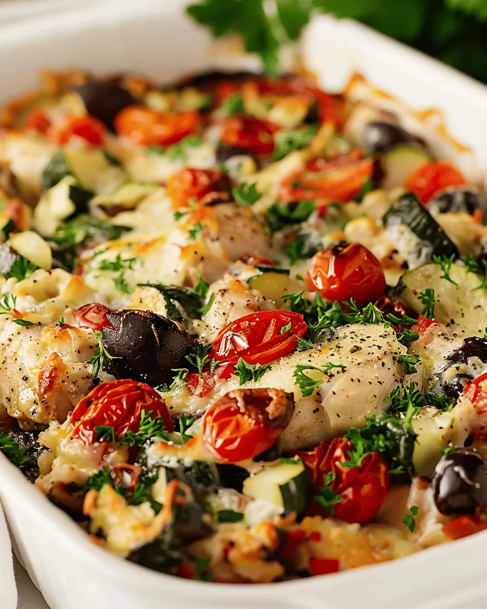 Mediterranean Chicken Bake: Easy and Flavor-Packed Delight
