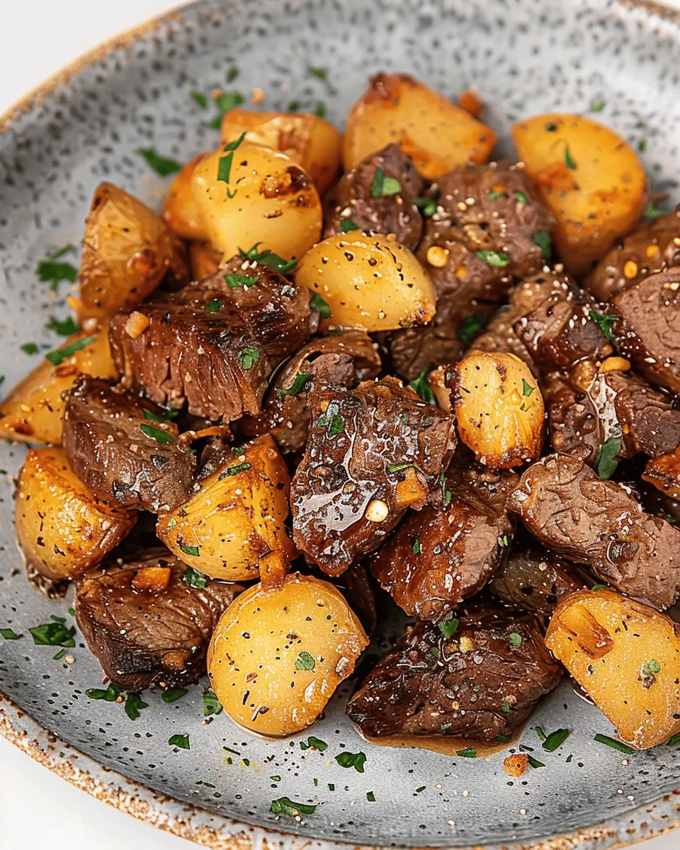 Garlic Butter Steak and Potatoes: The Easy Way to Indulge at Home