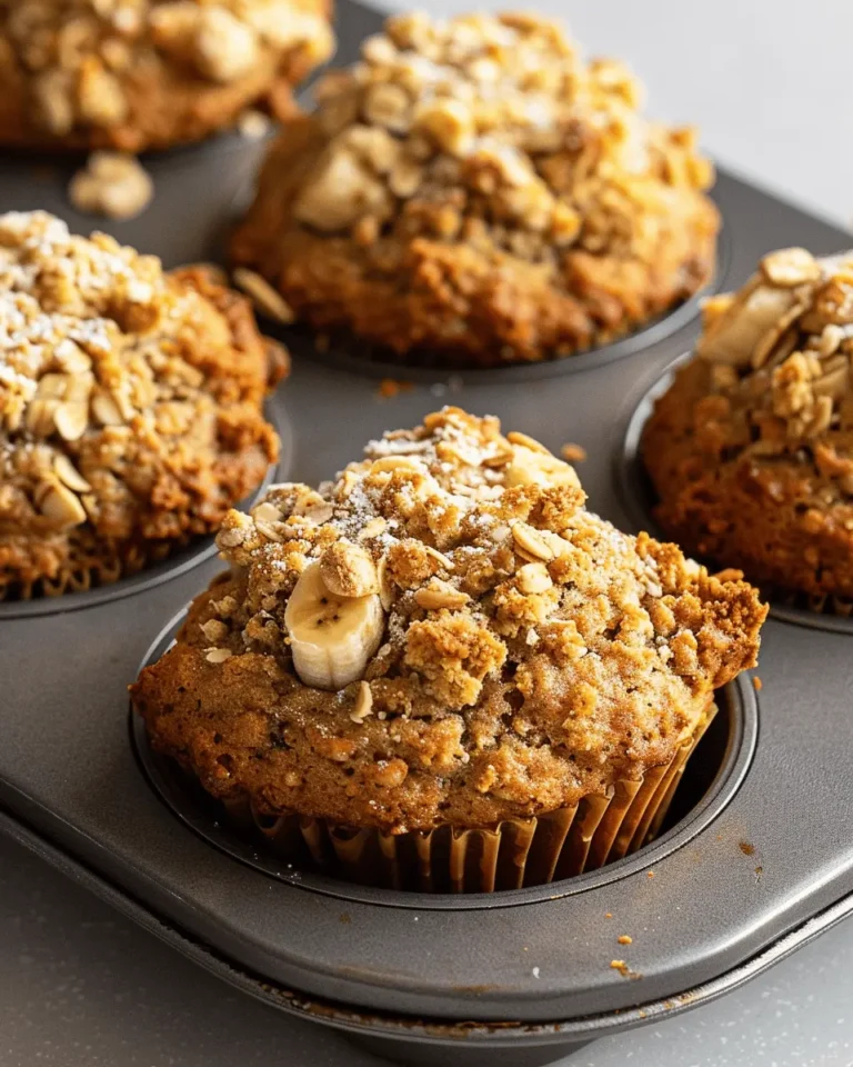 Banana Coffee Cake Muffins