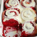 Red Velvet Cinnamon Rolls