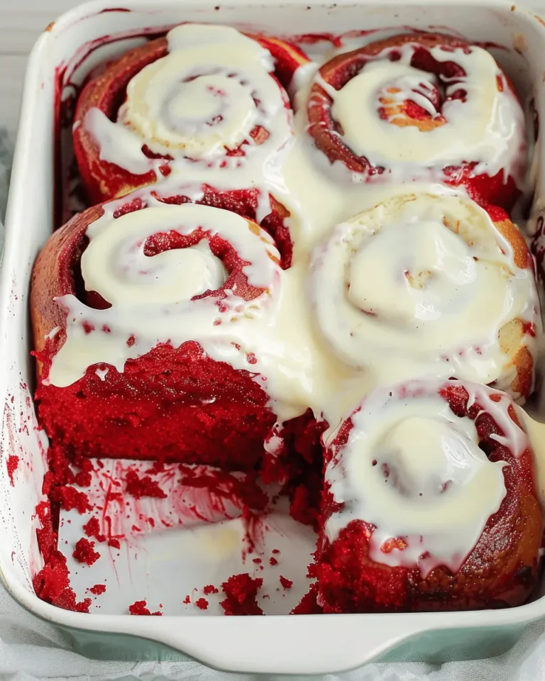 Red Velvet Cinnamon Rolls