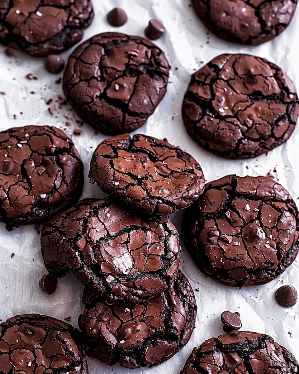 20 Minute Fudgy Chocolate Brownie Cookies You’ll Absolutely Love