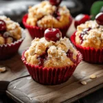 Cherry Cobbler Muffins