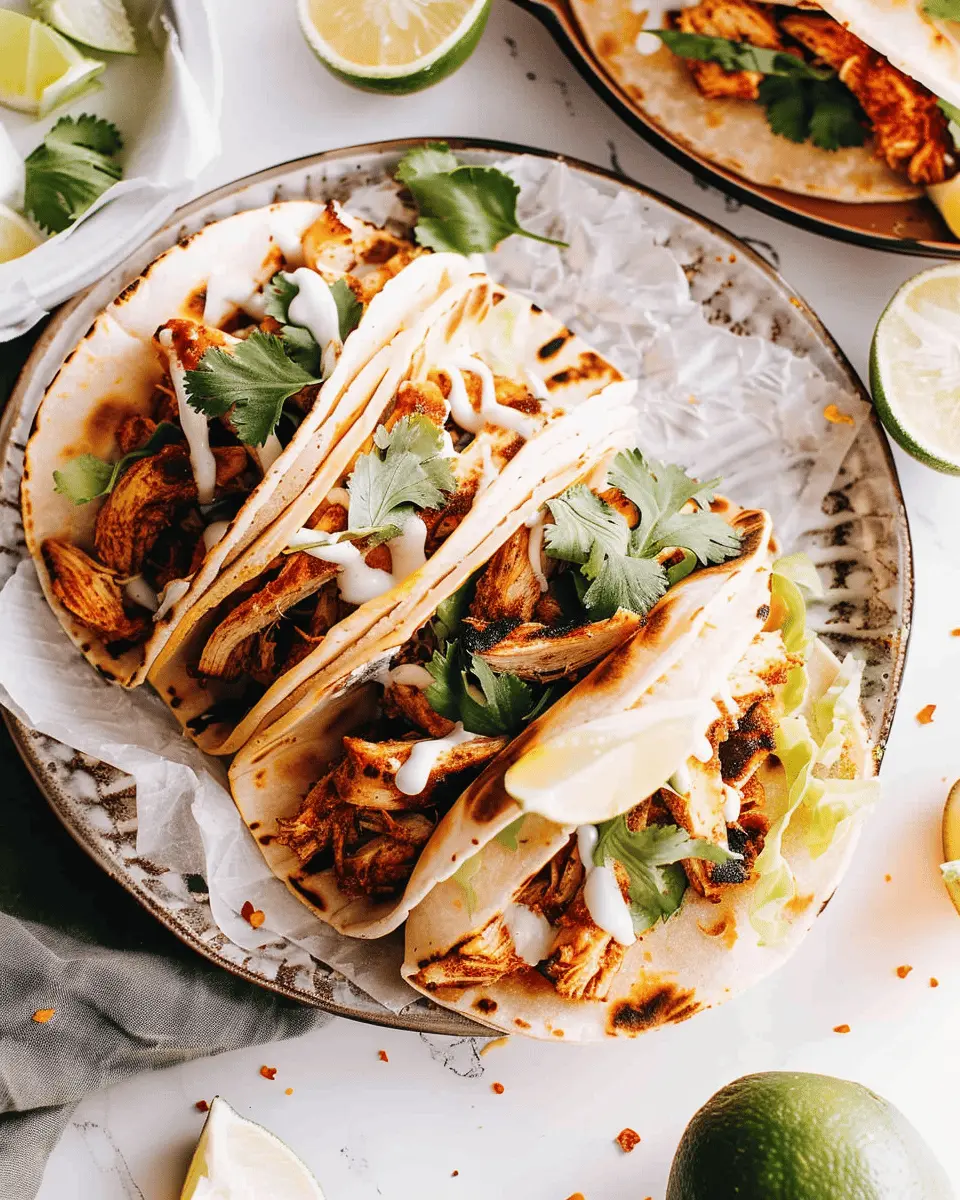 Chicken Street Tacos: Easy, Juicy Recipe for Delicious Flavor