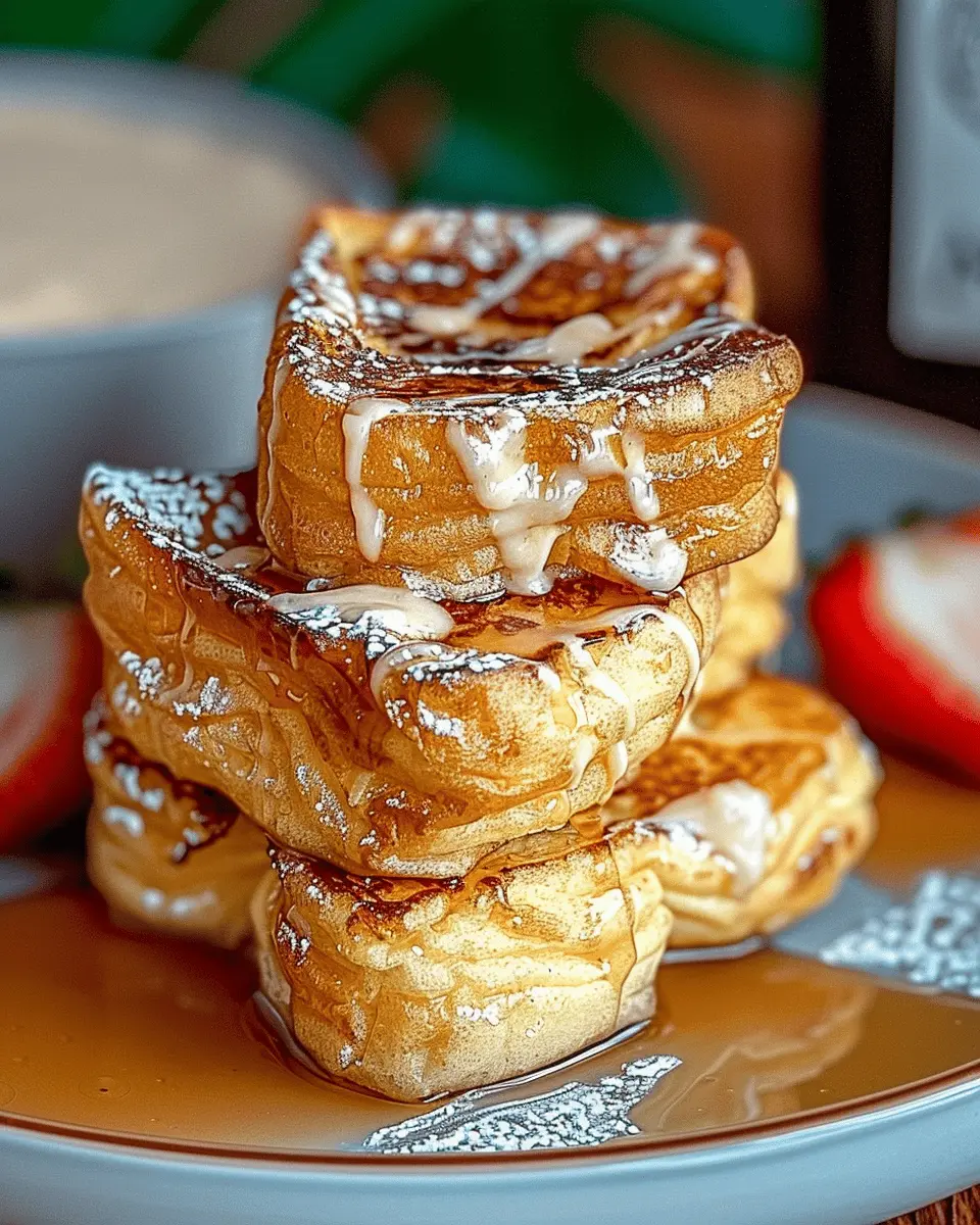 Hawaiian Roll French Toast: An Indulgent Twist with Turkey Bacon
