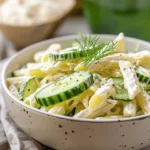Healthy Cucumber Pasta Salad