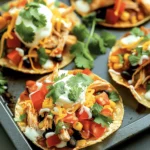 Mexican Rotisserie Chicken Tostadas