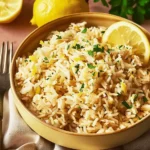 My Mom's Greek Lemon Rice