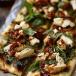 Pesto Chicken Flatbread: A Delicious and Easy Recipe for Dinner