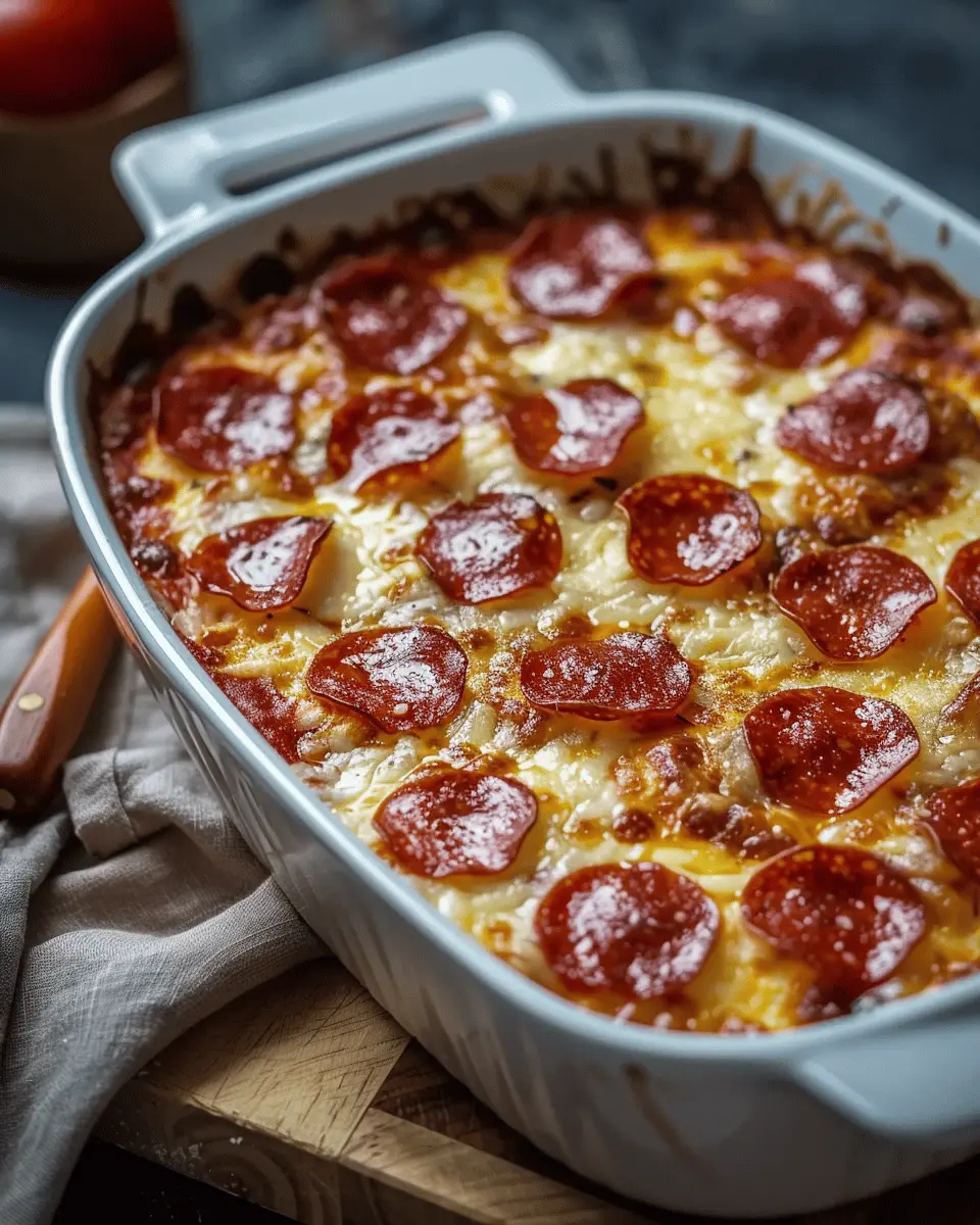 Pizza Style Cottage Cheese Bake: Easy Protein-Packed Dinner Delight