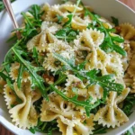 Refreshing Lemon Arugula Pasta Salad Recipe in 15 Minutes