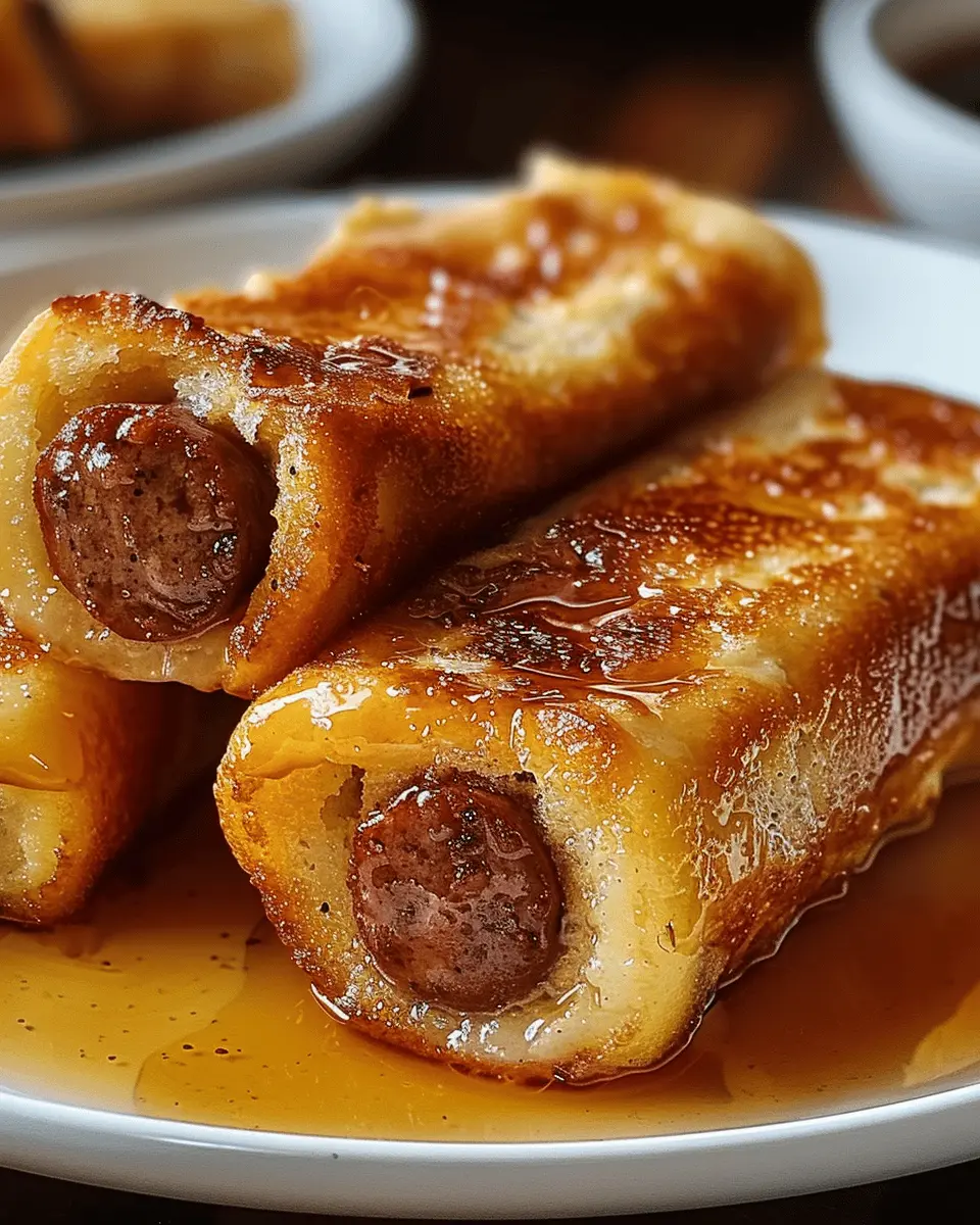 Sausage French Toast Roll-Ups: Indulgent Breakfast Delight