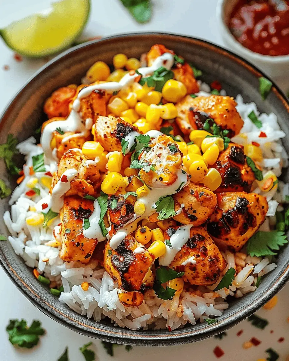Street Corn Chicken Bowl: A Deliciously Easy Meal Upgrade