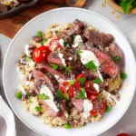 Mediterranean Steak Grain Bowl