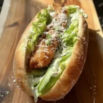Crunchy Chicken Caesar Sandwich