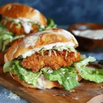 Crispy Chicken Caesar Sandwich