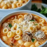 Parmesan Italian Sausage Ditalini Soup: A Creamy Comfort Classic