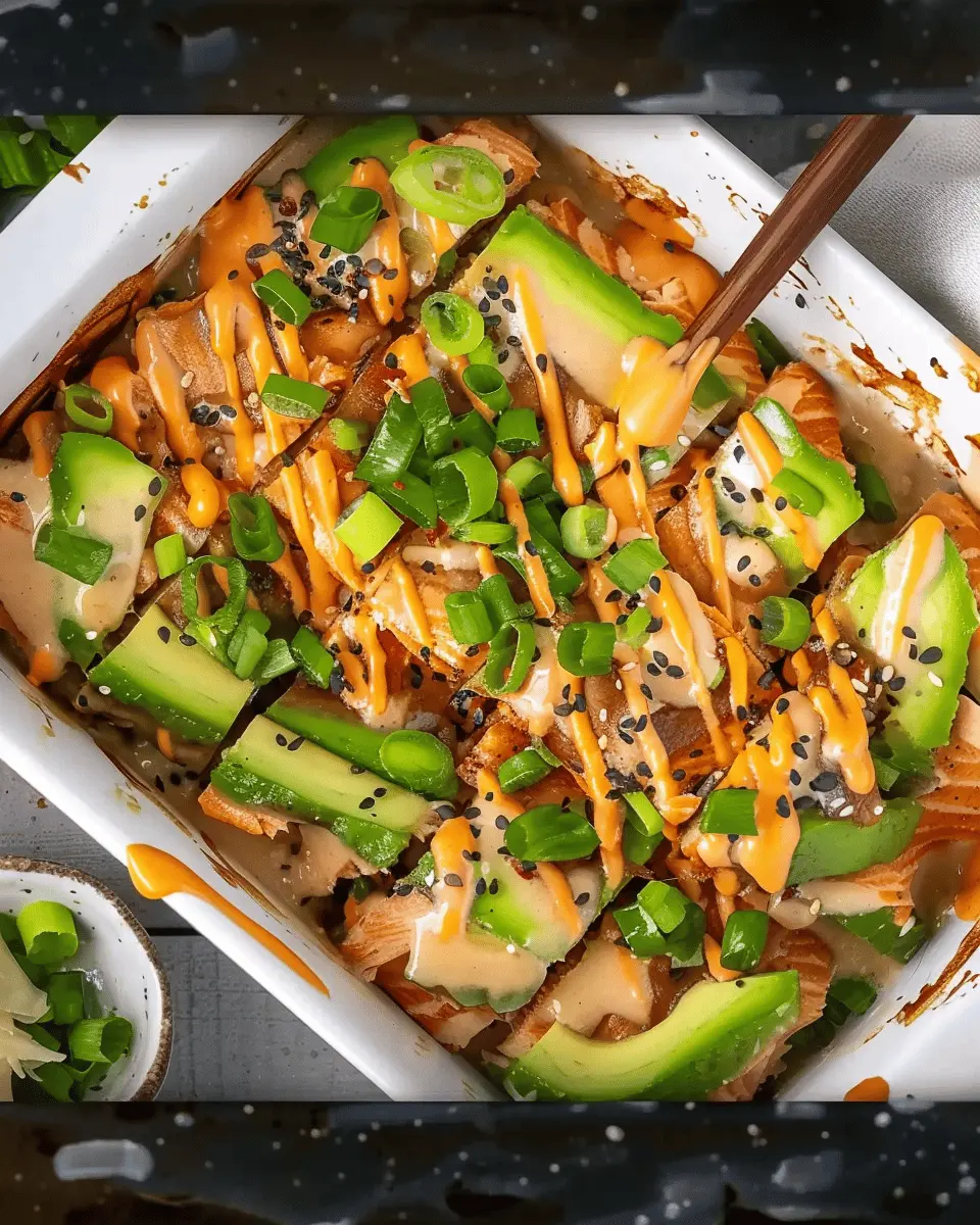 Salmon Sushi Bake: A Creamy, Savory Delight You’ll Love