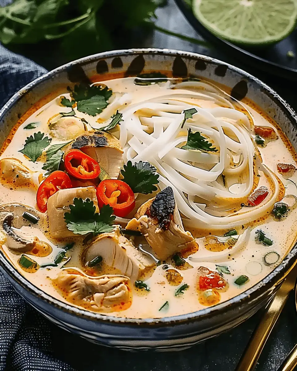 Quick Thai Chicken Soup: A Flavorful, Easy Recipe You’ll Love