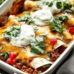 Easy Ground Beef Enchiladas