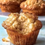 Coffee Cake Greek Yogurt Muffins