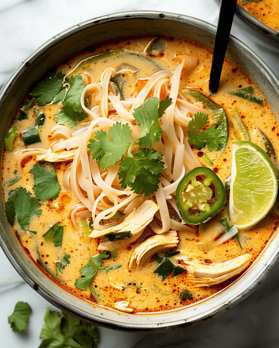 Easy Thai Chicken Curry Soup: A Flavorful Escape from Fast Food