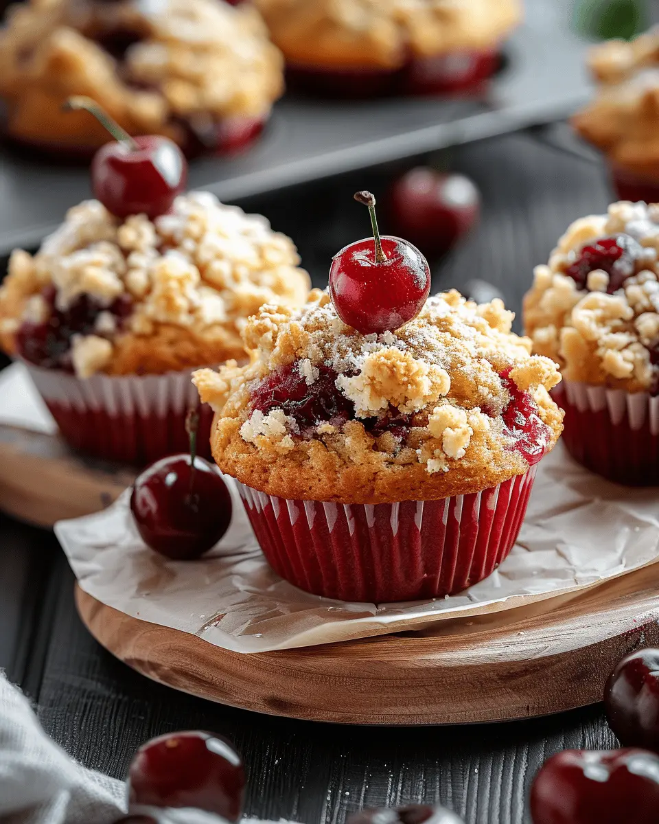 Cherry Cobbler Muffins: The Best Sweet Treat for Any Occasion