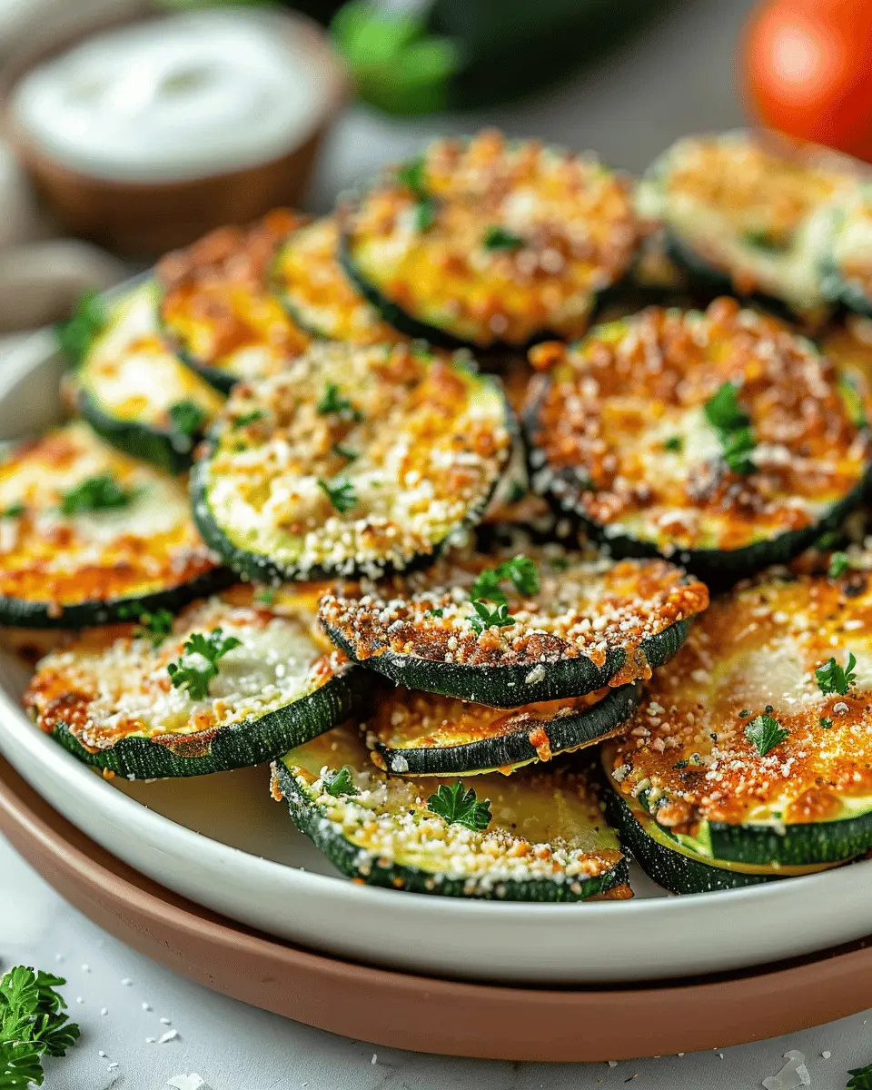 Crispy Baked Parmesan Zucchini Recipe: The Best Guilt-Free Snack