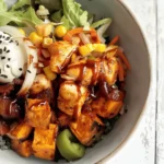 Air Fryer BBQ Chicken & Sweet Potato Bowl